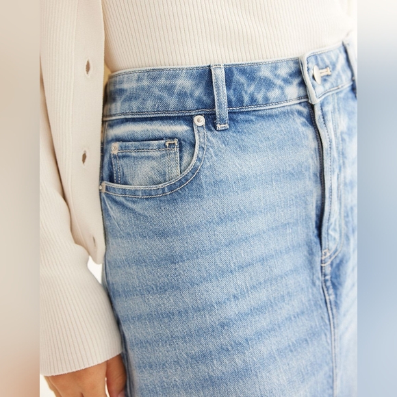 Reitmans - Maxi Denim Pencil Skirt - Picture 4 of 4